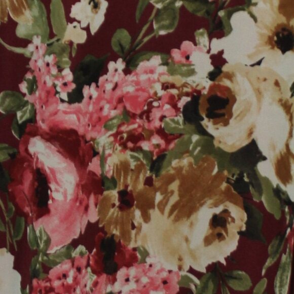 NWT Francesca's Blue Rain Floral Sleeveless V-neck Dress - Picture 14 of 14